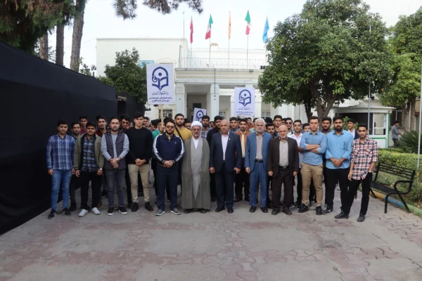 حضور گسترده و پرشور کارکنان ،اساتید و دانشجو معلمان واحد دانشگاهی شهید بهشتی گنبد کاووس در راهپیمایی روز ۱۳ آبان   2