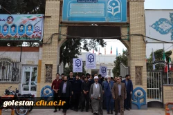 حضور گسترده و پرشور کارکنان ،اساتید و دانشجو معلمان واحد دانشگاهی شهیدبهشتی گنبدکاووس در راهپیمایی محکومیت جنایات اسرائیل نوزادکش 3