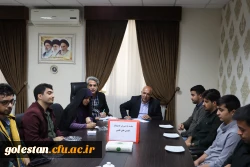 برگزاری نشست هم اندیشی با دبیران کانونها و انجمن های علمی واحد دانشگاهی شهید بهشتی گنبد کاووس 2