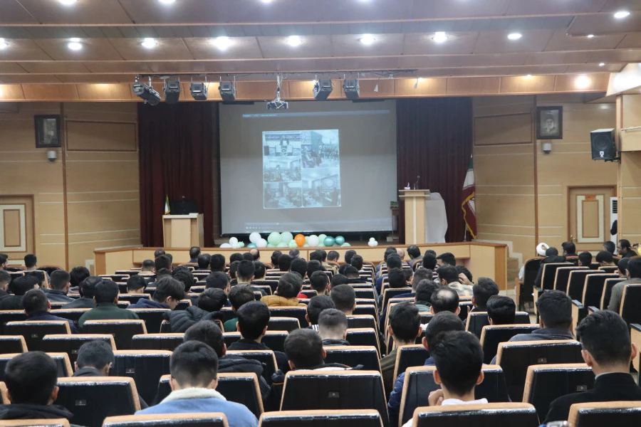 مراسم گرامیداشت روز دانشجو و رونمایی از ۲ کتاب تالیف شده توسط دانشجو معلمان واحد دانشگاهی شهیدبهشتی گنبدکاووس 6