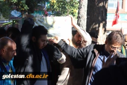 استقبال باشکوه از شهید گمنام در واحد دانشگاهی شهیدبهشتی گنبدکاووس  3