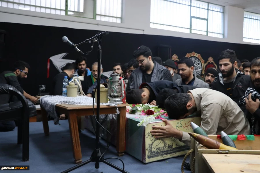 استقبال باشکوه از شهید گمنام در واحد دانشگاهی شهیدبهشتی گنبدکاووس  8