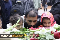 استقبال باشکوه از شهید گمنام در واحد دانشگاهی شهیدبهشتی گنبدکاووس  4