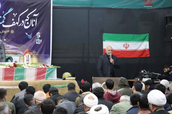 استقبال باشکوه از شهید گمنام در واحد دانشگاهی شهیدبهشتی گنبدکاووس  9