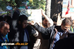استقبال باشکوه از شهید گمنام در واحد دانشگاهی شهیدبهشتی گنبدکاووس  15