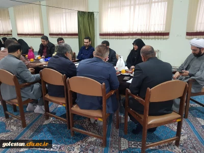 در پردیس امام خمینی (ره)گرگان برگزار شد .

جلسه شورای اداری دانشگاه فرهنگیان استان گلستان دی ماه ۱۴۰۲