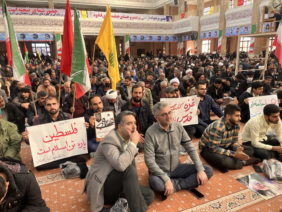 حضور کارکنان و دانشجومعلمان دانشگاه فرهنگیان استان گلستان در آیین گرامیداشت سالروز حماسه 9 دی 4