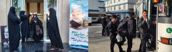 اعزام دانشجو معلمان دانشگاه فرهنگیان گلستان به اردوی راهیان مقاومت در کرمان 2