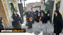 اعزام دانشجو معلمان دانشگاه فرهنگیان گلستان به اردوی راهیان مقاومت در کرمان 4