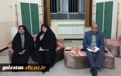 گفتگوی صمیمی سرپرست دانشگاه فرهنگیان استان گلستان با دانشجویان خوابگاهی پردیس امام خمینی (ره) ساختمان شماره 2 علی آباد  2