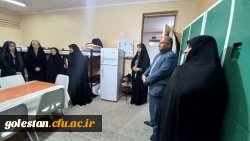 گفتگوی صمیمی سرپرست دانشگاه فرهنگیان استان گلستان با دانشجویان خوابگاهی پردیس امام خمینی (ره) ساختمان شماره 2 علی آباد  2