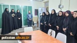 گفتگوی صمیمی سرپرست دانشگاه فرهنگیان استان گلستان با دانشجویان خوابگاهی پردیس امام خمینی (ره) ساختمان شماره 2 علی آباد  2