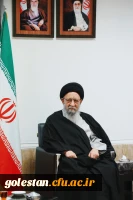 دیدار اعضای ستاد بزرگداشت شهدای دانشجو معلم استان گلستان با حضرت آیت الله نورمفیدی نماینده ولی فقیه دراستان گلستان وامام جمعه گرگان 7