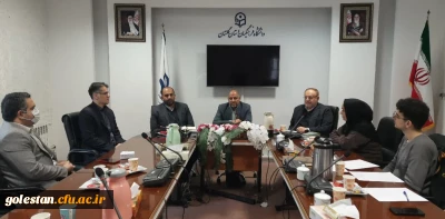 نشست مسئولین بنیاد نخبگان استان گلستان با دانشجویان برتر دانشگاه فرهنگیان 