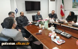 نشست مسئولین بنیاد نخبگان استان گلستان با دانشجویان برتر دانشگاه فرهنگیان  3