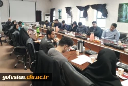 نشست مسئولین بنیاد نخبگان استان گلستان با دانشجویان برتر دانشگاه فرهنگیان  6