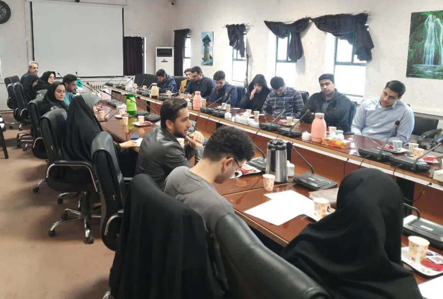 نشست مسئولین بنیاد نخبگان استان گلستان با دانشجویان برتر دانشگاه فرهنگیان  6