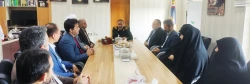 دیدار جمعی از همکاران دانشگاه فرهنگیان استان گلستان با فرماندهی سپاه نینوای استان 2