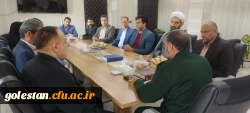 دیدار جمعی از همکاران دانشگاه فرهنگیان استان گلستان با فرماندهی سپاه نینوای استان 9
