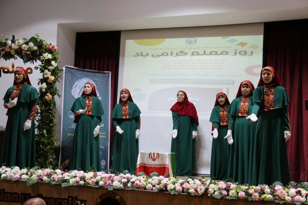 مراسم گرامیداشت روز معلم در دانشگاه فرهنگیان پردیس امام خمینی(ره) گرگان. 2