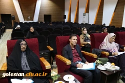 اجرای برگزاری یازدهمین جشنواره تدریس برتر ویژه دانشجو معلمان پردیس امام خمینی (ره) گرگان  با شعار شهیده فائزه رحیمی، الگوی برتر معلمی . 2