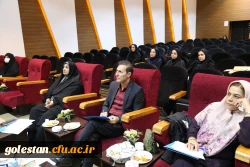 اجرای برگزاری یازدهمین جشنواره تدریس برتر ویژه دانشجو معلمان پردیس امام خمینی (ره) گرگان  با شعار شهیده فائزه رحیمی، الگوی برتر معلمی . 2