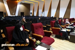 اجرای برگزاری یازدهمین جشنواره تدریس برتر ویژه دانشجو معلمان پردیس امام خمینی (ره) گرگان  با شعار شهیده فائزه رحیمی، الگوی برتر معلمی . 2