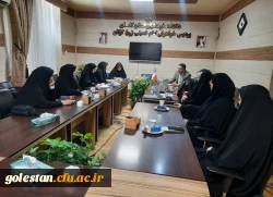 نشست هم اندیشی نمایندگان دانشجو معلمان پردیس امام خمینی(ره) گرگان با مسئول ارزیابی و تضمین کیفیت دانشگاه فرهنگیان استان گلستان . 3