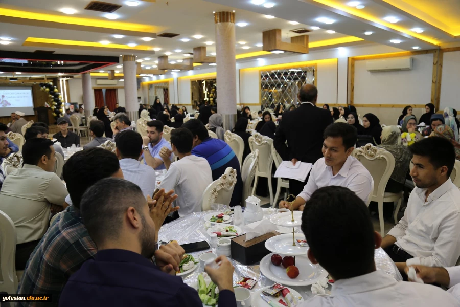 آئین دانش آموختگی فارغالتحصیلان ورودی 99 دانشگاه فرهنگیان استان گلستان برگزار شد . 13