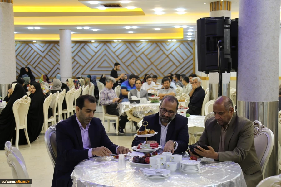 آئین دانش آموختگی فارغ التحصیلان ورودی 99 دانشگاه فرهنگیان استان گلستان برگزار شد . 4