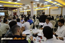 آئین دانش آموختگی فارغ التحصیلان ورودی 99 دانشگاه فرهنگیان استان گلستان برگزار شد . 11