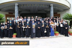 آئین دانش آموختگی فارغ التحصیلان ورودی (۹۹) دانشگاه فرهنگیان استان گلستان برگزار شد. 2