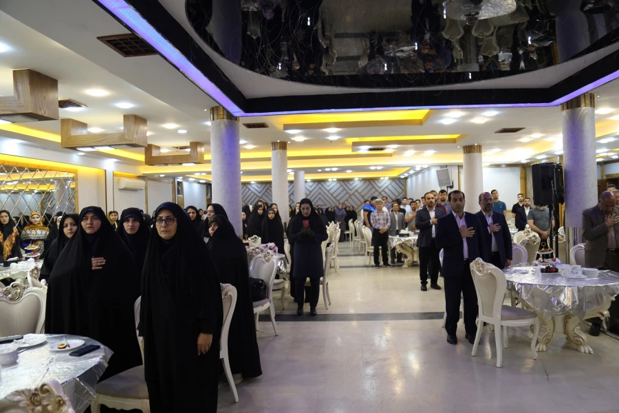 آئین دانش آموختگی فارغ التحصیلان ورودی (۹۹) دانشگاه فرهنگیان استان گلستان برگزار شد. 2