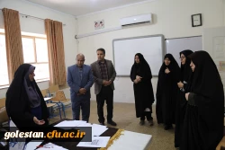 بازدید مدیریت امور پردیس های استان گلستان از فرایند ارزیابی تکمیلی داوطلبان ورود به خدمت دانشگاه فرهنگیان ۱۴۰۳ پردیس امام خمینی (ره) گرگان  2