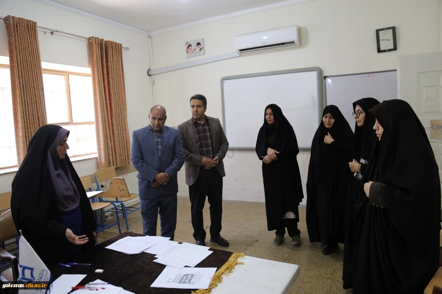 بازدید مدیریت امور پردیس های استان گلستان از فرایند ارزیابی تکمیلی داوطلبان ورود به خدمت دانشگاه فرهنگیان ۱۴۰۳ پردیس امام خمینی (ره) گرگان  2