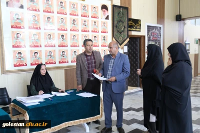 با هدف نظارت بر چگونگی فرایند مصاحبه پذیرفته شدگان آزمون استخدامی انجام شد .

بازدید مدیریت امور پردیس های استان گلستان از فرایند ارزیابی تکمیلی داوطلبان ورود به خدمت دانشگاه فرهنگیان ۱۴۰۳ پردیس امام خمینی (ره) گرگان 