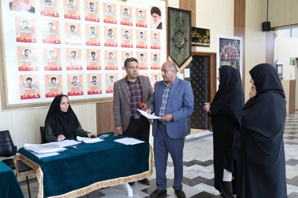 بازدید مدیریت امور پردیس های استان گلستان از فرایند ارزیابی تکمیلی داوطلبان ورود به خدمت دانشگاه فرهنگیان ۱۴۰۳ پردیس امام خمینی (ره) گرگان  2