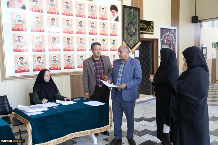 بازدید مدیریت امور پردیس های استان گلستان از فرایند ارزیابی تکمیلی داوطلبان ورود به خدمت دانشگاه فرهنگیان ۱۴۰۳ پردیس امام خمینی (ره) گرگان  2
