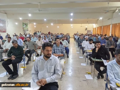 آزمون اصلح  ۴۰۶ مهارت آموزان در حوزه پردیس امام خمینی (ره) گرگان برگزار شد .