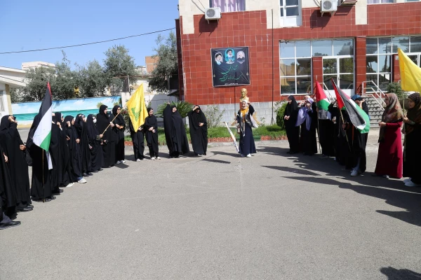 آیین بزرگداشت شهادت سید مقاومت سید حسن نصرالله و تجمع  اعتراضی دانشجو معلمان پردیس امام خمینی (ره ) گرگان در محکومیت اقدامات رژیم سفاک صهیونیستی برگزار شد. 2