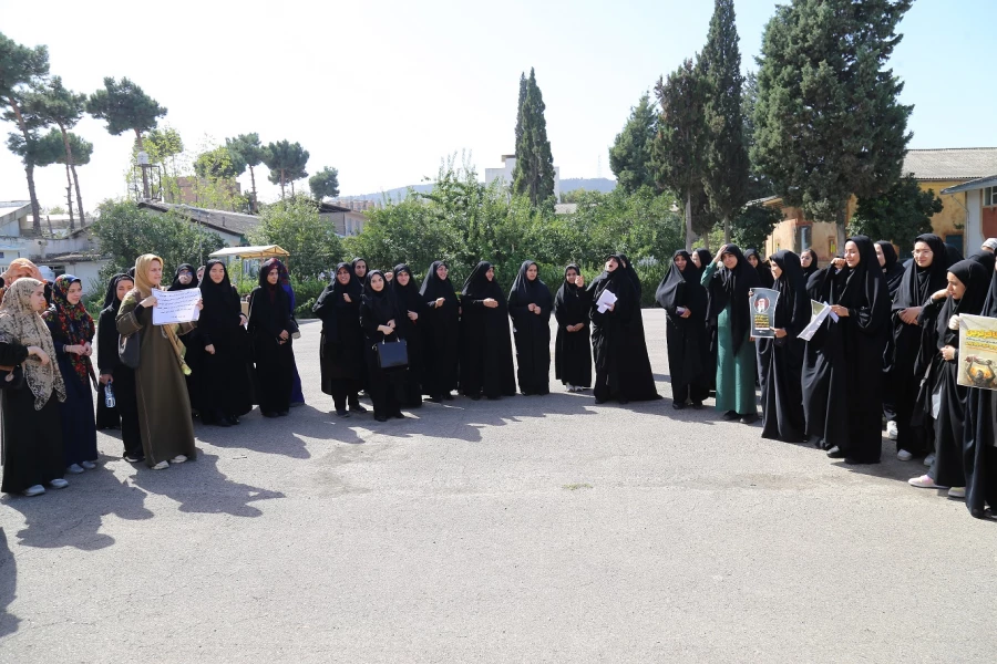 آیین بزرگداشت شهادت سید مقاومت سید حسن نصرالله و تجمع  اعتراضی دانشجو معلمان پردیس امام خمینی (ره ) گرگان در محکومیت اقدامات رژیم سفاک صهیونیستی برگزار شد. 2