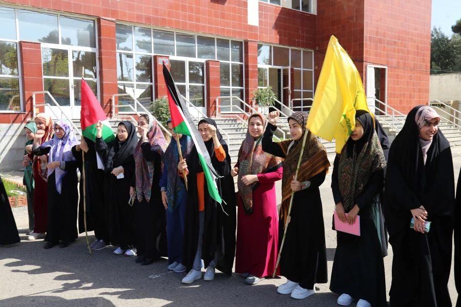 آیین بزرگداشت شهادت سید مقاومت سید حسن نصرالله و تجمع  اعتراضی دانشجو معلمان پردیس امام خمینی (ره ) گرگان در محکومیت اقدامات رژیم سفاک صهیونیستی برگزار شد. 2