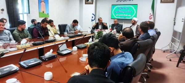 مراسم تکریم و معارفه فرمانده بسیج دانشجویی پردیس آیت الله خامنه ای گرگان برگزار شد 7