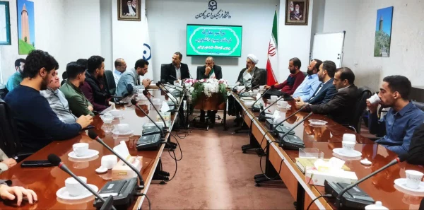 مراسم تکریم و معارفه فرمانده بسیج دانشجویی پردیس آیت الله خامنه ای گرگان برگزار شد 9