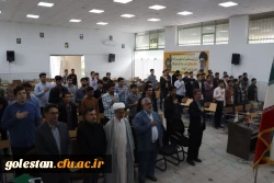 نشست تبیینی به مناسبت هفته استکبار ستیزی با سخنرانی دکتر پورشاهرودی، عضو هیئت علمی دانشگاه، و جناب سرهنگ کریمی اول، جانشین اسبق سپاه استان 4