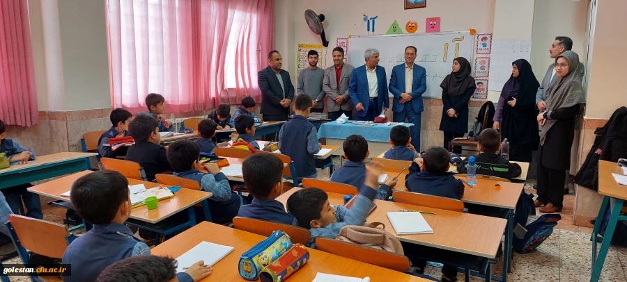 بازدید کارشناسان دانشگاه فرهنگیان از مدارس مجری برنامه کارورزی پردیس آیت الله خامنه ای گرگان 2