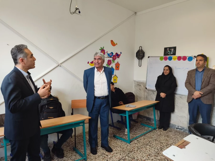 بازدید کارشناسان دانشگاه فرهنگیان از مدارس مجری برنامه کارورزی پردیس آیت الله خامنه ای گرگان 12