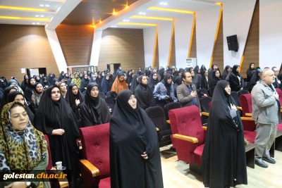 برگزاری مراسم گرامیداشت روز دانشجو با حضور گسترده دانشجو معلمان در پردیس امام خمینی (ره) گرگان