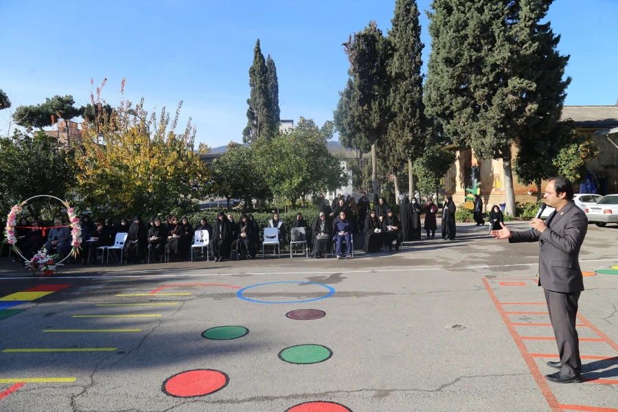 افتتاحیه حیاط پویا برای نخستین بار در استان گلستان در پردیس امام خمینی (ره) گرگان اجرا شد. 2