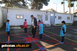 افتتاحیه حیاط پویا برای نخستین بار در استان گلستان در پردیس امام خمینی (ره) گرگان اجرا شد. 2